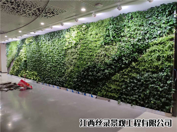 深圳市南山公安局室内绿植墙