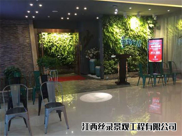 绍兴曼妙酒店植物墙